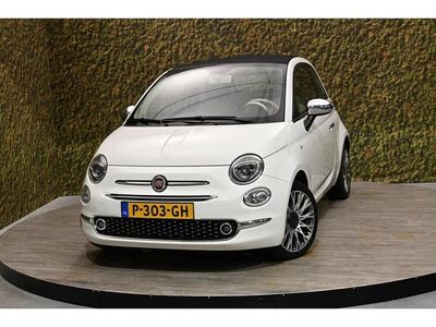 Wit Gebruikt 2019 Fiat 500C Lounge Cabriolet | € 14.950 (Duur)