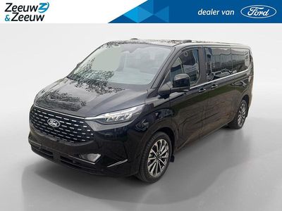 Agate black metallic (zwart metallic) Nieuw 2025 Ford Tourneo Custom Titanium X Van | € 70.715 (Iets duurder)