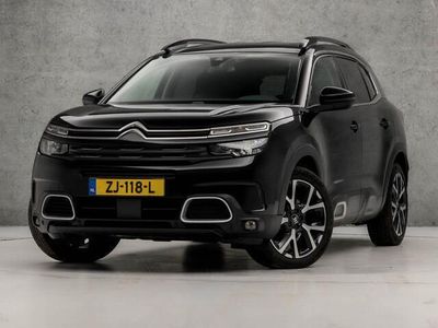 tweedehands Citroën C5 Aircross 1.2 PureTech Black Sport (APPLE CARPLAY, NAVIGATIE, DIGITALE COCKPIT, GETINT GLAS, CAMERA, STOELVERWARMING, KEYLESS, ELEK SPORTSTOELEN, LEDER, ADAPTIVE CRUISE CONTROL, PARKEERSENSOREN, NIEUWSTAAT)