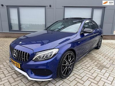 Occasion Mercedes C43 AMG AMG 367 PK (269 kW) 2016 Blauw (metallic) Sedan