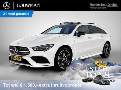 Occasion Mercedes CLA250e AMG line 218 PK (160 kW) 2023 Licht poolwit Sedan