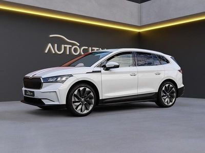 Wit Occasion 2021 Skoda Enyaq iV Loft SUV | € 23.500 (Eerlijke prijs)