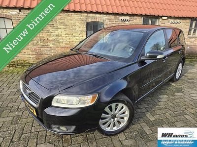 Zwart Gebruikt 2008 Volvo V50 Momentum Stationwagen | € 4.950 (Eerlijke prijs)