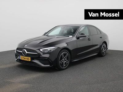 Occasion Mercedes C300 AMG line 313 PK (230 kW) 2023 Zwart Sedan