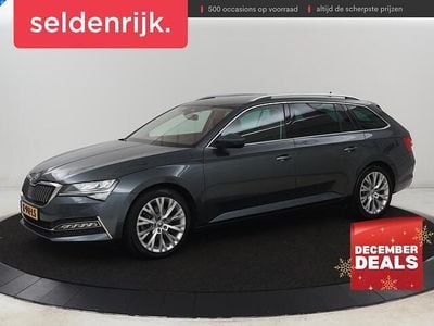 Occasion Skoda Superb Business Line 218 PK (160 kW) 2021 Grijs Stationwagen