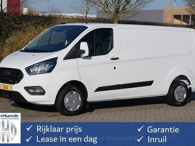 tweedehands Ford Transit Custom 300L 130PK Trend AUT Airco, Cruise, Camera, Sync 2.5!! NR. 631