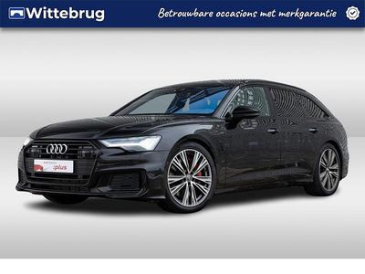 Zwart Occasion 2023 Audi A6 S-Line Stationwagen | € 49.950 (Iets duurder)