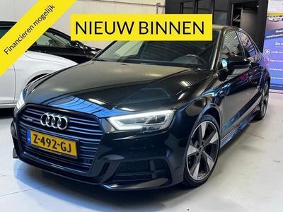 tweedehands Audi A3 Limousine 1.4 TFSI 150PK 2 x S-line AUTOMAAT Black Optik Dynamische Led Navi Sfeer PDC