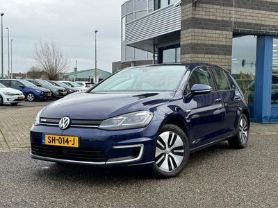 tweedehands VW e-Golf e-GolfZWART LEER NAVI DIGITAAL DASHBOARD PDC CAMERA MULTI-STUUR LED