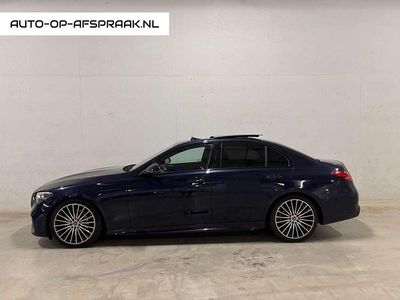 Occasion Mercedes C180 AMG 170 PK (125 kW) 2021 Blauw Sedan