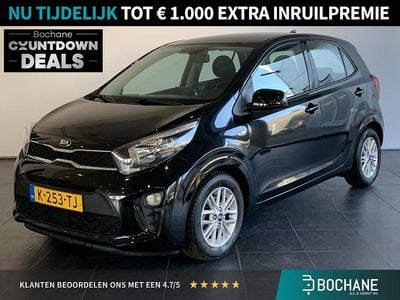 Zwart Gebruikt 2021 Kia Picanto Hatchback | € 10.895 (Goede deal)