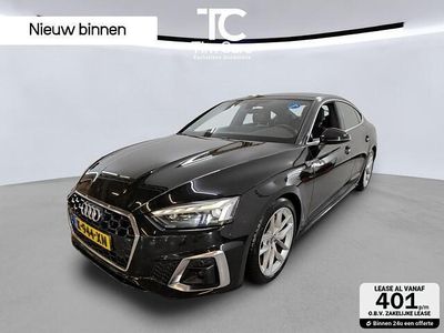 Occasion Audi A5 Sportback S-Line 204 PK (150 kW) 2021 Zwart Hatchback