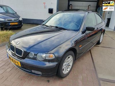 tweedehands BMW 316 Compact 3-SERIE Compact ti Black&Silver | Schuifdak