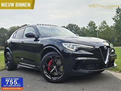 Zwart Gebruikt 2018 Alfa Romeo Stelvio Quadrifoglio SUV | € 54.995 (Iets duurder)