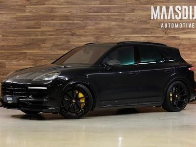 Occasion Porsche Cayenne Turbo Chrono 550 PK (404 kW) 2018 Zwart SUV