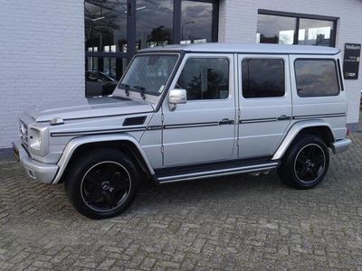 tweedehands Mercedes G55 AMG AMG DESIGNO LEDER SCHUIFDAK COMAND