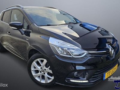 Zwart Occasion 2018 Renault Clio GrandTour LIMITED Stationwagen | € 7.999 (Eerlijke prijs)