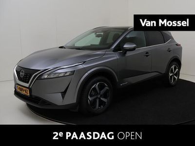 tweedehands Nissan Qashqai 1.5 - 158PK e-Power Hybrid N-Connecta Automaat | Navigatie | Cruise Control Adaptief | Climate Control | Panoramadak | 360 Camera | Apple Carplay / Android Auto | Parkeersensoren | Licht & Regen Sensor | LED Verlichting | Electrische Ramen