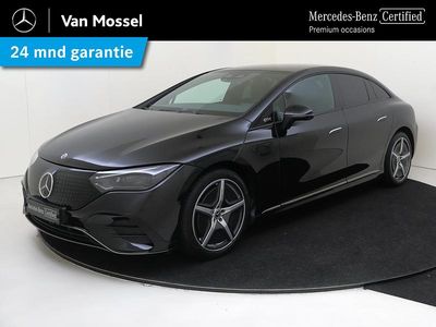 Zwart Gebruikt 2023 Mercedes EQE350 AMG line Sedan | € 49.945 (Eerlijke prijs)
