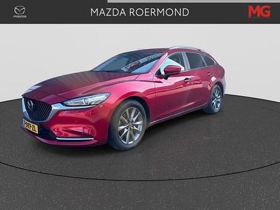 Soul red crystal metallic Occasion 2023 Mazda 6 Stationwagen | € 32.945 (Iets duurder)