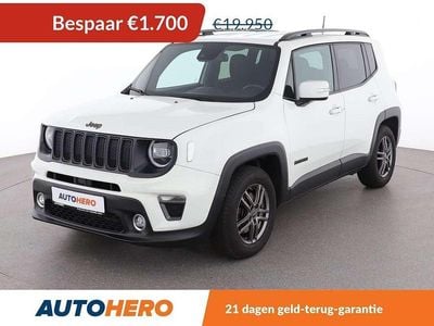 Wit Gebruikt 2019 Jeep Renegade Limited SUV | € 18.449 (Super prijs)