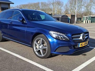 Blauw Occasion 2015 Mercedes C350e Stationwagen | € 17.500 (Eerlijke prijs)