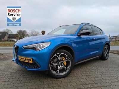 Occasion Alfa Romeo Stelvio Tech Edition 281 PK (206 kW) 2020 Blauw SUV