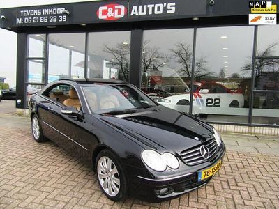 Occasion Mercedes CLK200 163 PK (119 kW) 2007 Zwart Coupé