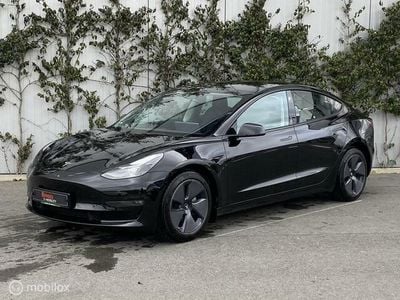 Occasion Tesla Model 3 Long Range RWD 258 kW (351 PK) 2022 Zwart Sedan