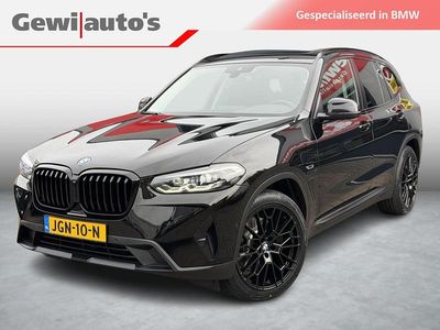 Zwart Occasion 2022 BMW X3 SUV | € 36.999 (Super prijs)