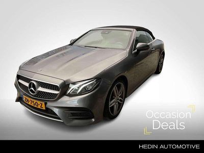 Grijs Occasion 2018 Mercedes E200 AMG line Cabriolet | € 34.900 (Eerlijke prijs)