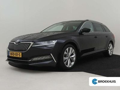 Zwart Gebruikt 2021 Skoda Superb Business Line Stationwagen | € 24.900 (Eerlijke prijs)
