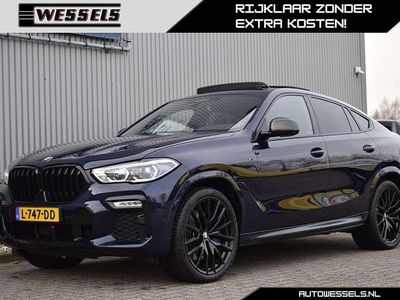 Blauw Occasion 2021 BMW X6 M50 Executive SUV | € 77.950 (Duur)
