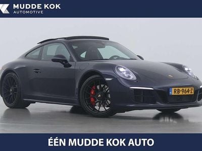 Blauw (metallic) Occasion 2017 Porsche 911 Carrera 4 GTS Sport Coupé | € 128.900