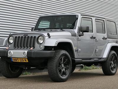 Grijs Occasion 2014 Jeep Wrangler Unlimited SUV | € 28.940 (Super prijs)