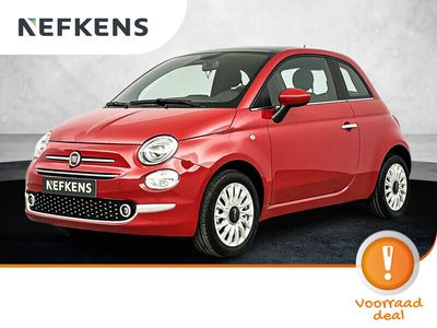 tweedehands Fiat 500 1.0 Hybrid Dolcevita Finanle Cabrio | Private lease | Vanaf 309 euro per maand | Voorraad | Carplay | Airco |