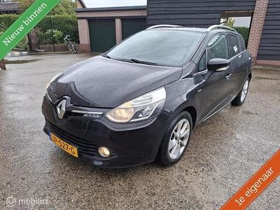 Zwart Gebruikt 2016 Renault Clio GrandTour LIMITED Stationwagen | € 7.250 (Eerlijke prijs)