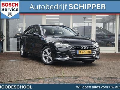 Zwart Gebruikt 2022 Audi A4 Advanced Stationwagen | € 29.950 (Eerlijke prijs)