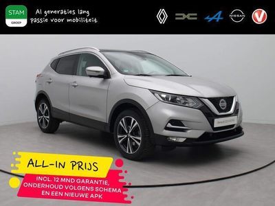 tweedehands Nissan Qashqai 140pk DIG-T N-Connecta ALL-IN PRIJS! 360° Camera | Navi | Panoramadak | Parksens. v+a