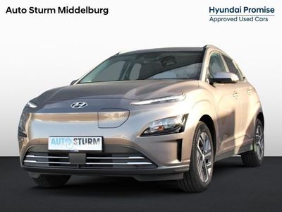 tweedehands Hyundai Kona EV Fashion 39 kWh *SUBSIDIE MOGELIJK* | Head-Up Display | Navigatie | Camera | Apple Carplay/Android Auto | Premium Audio | Keyless Entry | Adapt. Cruise Control | Dodehoek | Rijklaarprijs!