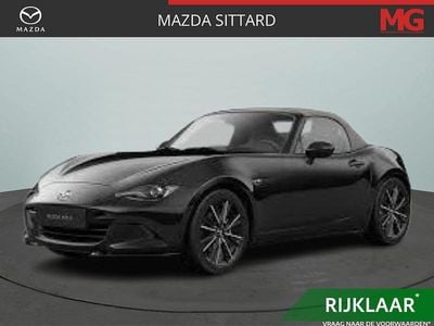 Jet black mica (donker zwart) Nieuw 2025 Mazda MX5 Kazari Cabriolet | € 46.485
