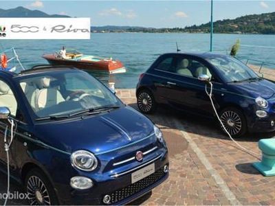 Blauw Gebruikt 2017 Fiat 500C Riva Cabriolet | € 12.985 (Duur)