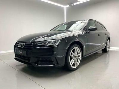Zwart Occasion 2017 Audi A4 S-Line Stationwagen | € 24.950