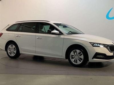 Occasion Skoda Octavia Business Line 110 PK (80 kW) 2021 Wit Stationwagen