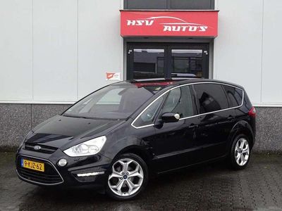 Zwart Occasion 2013 Ford S-MAX Titanium MPV | € 2.945 (Super prijs)