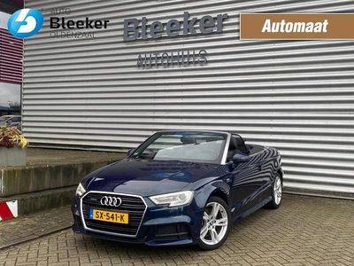 Occasion Audi A3 Cabriolet S-Line 2017 Blauw (metallic) Cabriolet