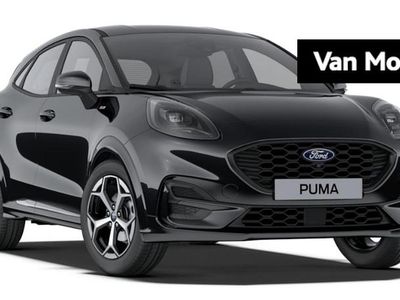 Zwart Nieuw 2025 Ford Puma ST-Line SUV | € 32.190 (Eerlijke prijs)