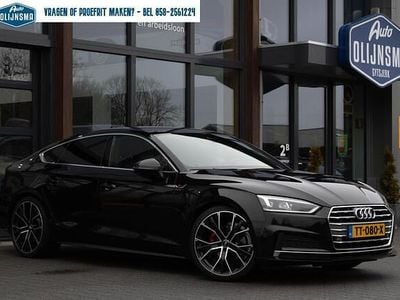 Occasion Audi A5 Sportback S-Line 150 PK (110 kW) 2018 Zwart Hatchback