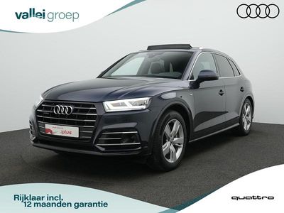Blauw (metallic) Occasion 2020 Audi Q5 S-Line SUV | € 38.600 (Eerlijke prijs)