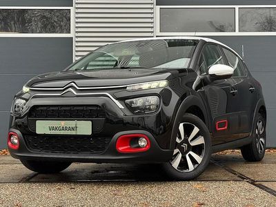 Zwart Gebruikt 2021 Citroën C3 PureTech Hatchback | € 12.950 (Goede deal)